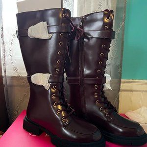 NWT in Original Box Tanzi Lug Sole Bootie